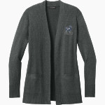 Liberal Arts and Science Academy Raptors Port Authority Women's Easy Care Open-Front Cardigan Sweater Front Thumbnail