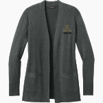 Manassas Park Cougars <span class="pdp-name-mascot">Manassas Park Cougars</span> Port Authority Women's Easy Care Open-Front Cardigan Sweater Front Thumbnail