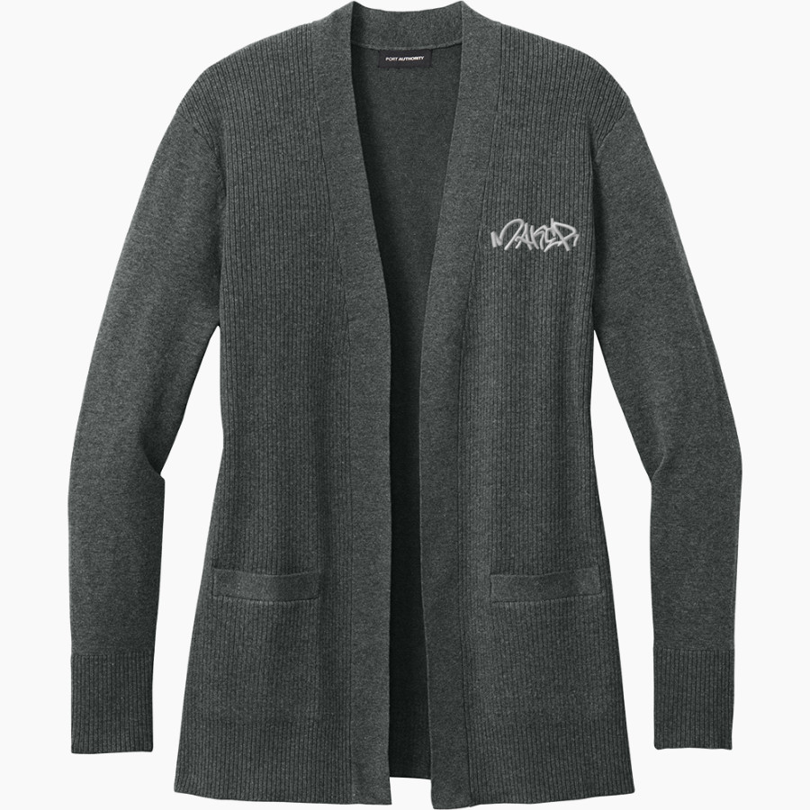 Urban Assembly Maker Academy Port Authority Women's Easy Care Open-Front Cardigan Sweater