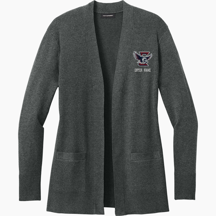CVCS Eagles <span class="pdp-name-mascot">CVCS Eagles</span> Port Authority Women's Easy Care Open-Front Cardigan Sweater