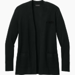 Urban Assembly Maker Academy Port Authority Women's Easy Care Open-Front Cardigan Sweater Front Thumbnail