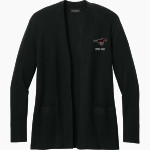 SANDS HIGH SCHOOL MUSTANGS <span class="pdp-name-mascot">SANDS MUSTANGS</span> Port Authority Women's Easy Care Open-Front Cardigan Sweater Front Thumbnail