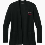 DELTA HIGH SCHOOL RABBITS <span class="pdp-name-mascot">DELTA RABBITS</span> Port Authority Women's Easy Care Open-Front Cardigan Sweater Front Thumbnail