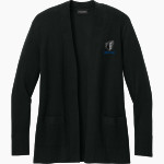 Howard Valentine Timberwolves <span class="pdp-name-mascot">Howard Valentine Timberwolves</span> Port Authority Women's Easy Care Open-Front Cardigan Sweater Front Thumbnail
