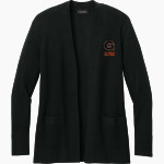 Giltner Hornets <span class="pdp-name-mascot">Giltner Hornets</span> Port Authority Women's Easy Care Open-Front Cardigan Sweater Front Thumbnail
