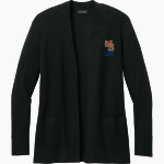 NEWTON SOUTH HIGH SCHOOL LIONS <span class="pdp-name-mascot">NEWTON SOUTH LIONS</span> Port Authority Women's Easy Care Open-Front Cardigan Sweater Front Thumbnail