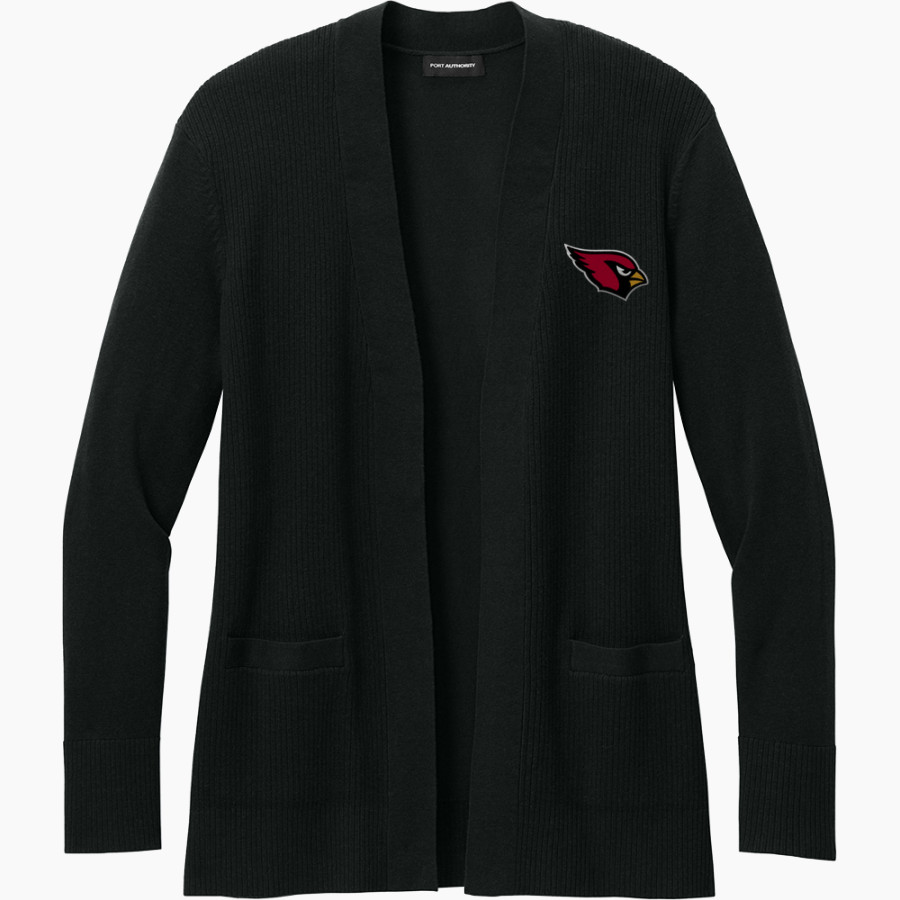 FARMINGTON HIGH SCHOOL CARDINALS <span class="pdp-name-mascot">FARMINGTON CARDINALS</span> Port Authority Women's Easy Care Open-Front Cardigan Sweater