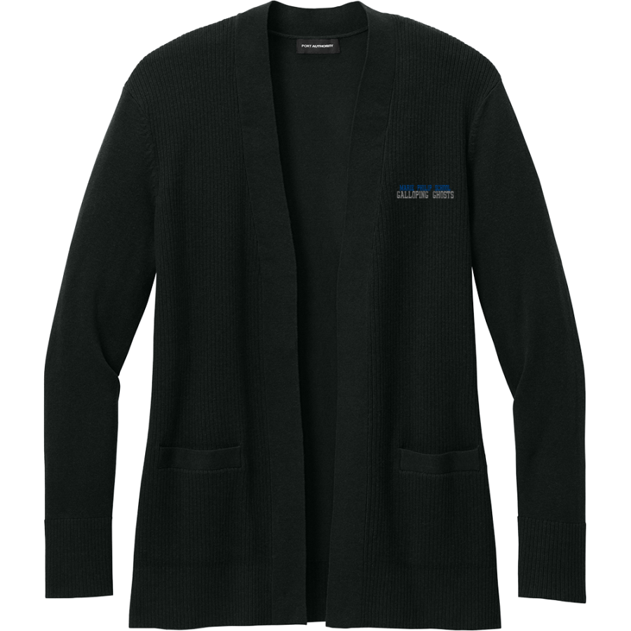 Marie Philip School Galloping Ghosts <span class="pdp-name-mascot">Marie Philip School Galloping Ghosts</span> Port Authority Women's Easy Care Open-Front Cardigan Sweater