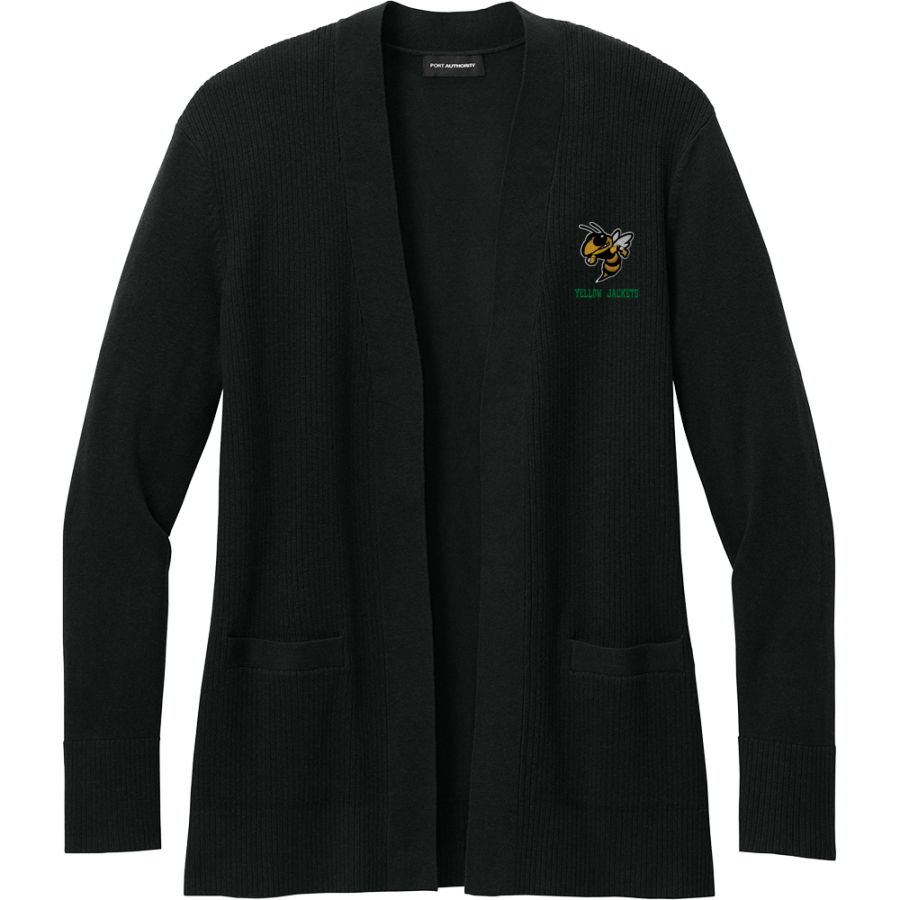 WINDSOR HIGH SCHOOL YELLOW JACKETS <span class="pdp-name-mascot">WINDSOR YELLOW JACKETS</span> Port Authority Women's Easy Care Open-Front Cardigan Sweater