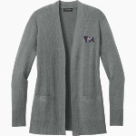 Macalester Scots <span class="pdp-name-mascot">Macalester Scots</span> Port Authority Women's Easy Care Open-Front Cardigan Sweater Front Thumbnail