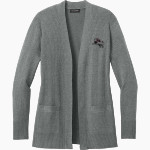 Ludlow Lions <span class="pdp-name-mascot">Lions</span> Port Authority Women's Easy Care Open-Front Cardigan Sweater Front Thumbnail