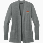 Powers Cruisers <span class="pdp-name-mascot">Powers Cruisers</span> Port Authority Women's Easy Care Open-Front Cardigan Sweater Front Thumbnail