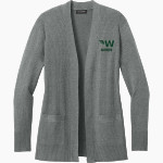 WAYNFLETE SCHOOL FLYERS <span class="pdp-name-mascot">WAYNFLETE FLYERS</span> Port Authority Women's Easy Care Open-Front Cardigan Sweater Front Thumbnail