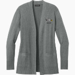Hawaii Baptist Eagles <span class="pdp-name-mascot">HBA Eagles</span> Port Authority Women's Easy Care Open-Front Cardigan Sweater Front Thumbnail