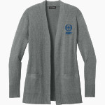 Priory Panthers <span class="pdp-name-mascot">Woodside Priory</span> Port Authority Women's Easy Care Open-Front Cardigan Sweater Front Thumbnail