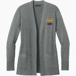 Kelly Hawks <span class="pdp-name-mascot">Kelly Hawks</span> Port Authority Women's Easy Care Open-Front Cardigan Sweater Front Thumbnail