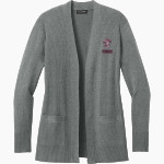 TEXLINE HIGH SCHOOL TORNADOS Port Authority Women's Easy Care Open-Front Cardigan Sweater Front Thumbnail