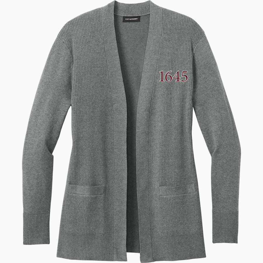 Roxbury Latin <span class="pdp-name-mascot">Roxbury Latin Foxes</span> Port Authority Women's Easy Care Open-Front Cardigan Sweater