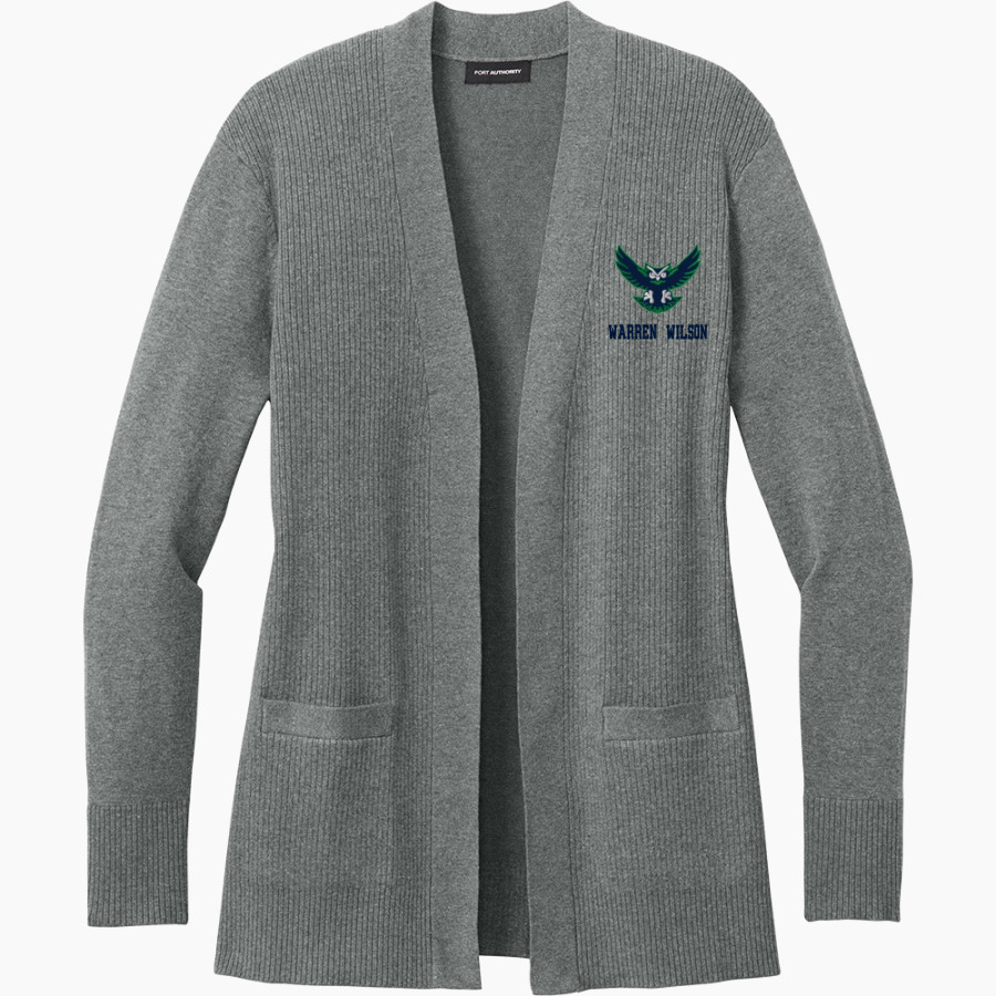 Warren Wilson Owls Port Authority Women's Easy Care Open-Front Cardigan Sweater