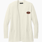 EAST RIDGE HIGH SCHOOL PIONEERS <span class="pdp-name-mascot">EAST RIDGE PIONEERS</span> Port Authority Women's Easy Care Open-Front Cardigan Sweater Front Thumbnail