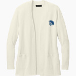 Ferndale Trojans <span class="pdp-name-mascot">Ferndale Trojans</span> Port Authority Women's Easy Care Open-Front Cardigan Sweater Front Thumbnail