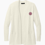 Red Hook Faculty Association RHFA Port Authority Women's Easy Care Open-Front Cardigan Sweater Front Thumbnail