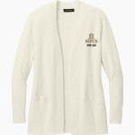 Manassas Park Cougars Port Authority Women's Easy Care Open-Front Cardigan Sweater Front Thumbnail