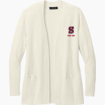 SUNDOWN HIGH SCHOOL ROUGHNECKS <span class="pdp-name-mascot">SUNDOWN ROUGHNECKS</span> Port Authority Women's Easy Care Open-Front Cardigan Sweater Front Thumbnail