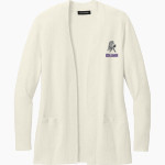 BENJAMIN HIGH SCHOOL MUSTANGS Port Authority Women's Easy Care Open-Front Cardigan Sweater Front Thumbnail