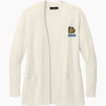 CULBRETH Cougars <span class="pdp-name-mascot">GREY CULBRETH MIDDLE SCHOOL Cougars</span> Port Authority Women's Easy Care Open-Front Cardigan Sweater Front Thumbnail