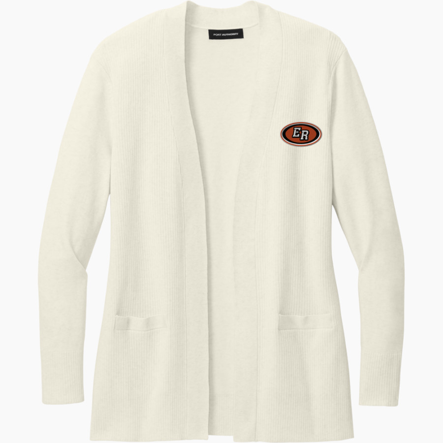 EAST RIDGE HIGH SCHOOL PIONEERS <span class="pdp-name-mascot">EAST RIDGE PIONEERS</span> Port Authority Women's Easy Care Open-Front Cardigan Sweater