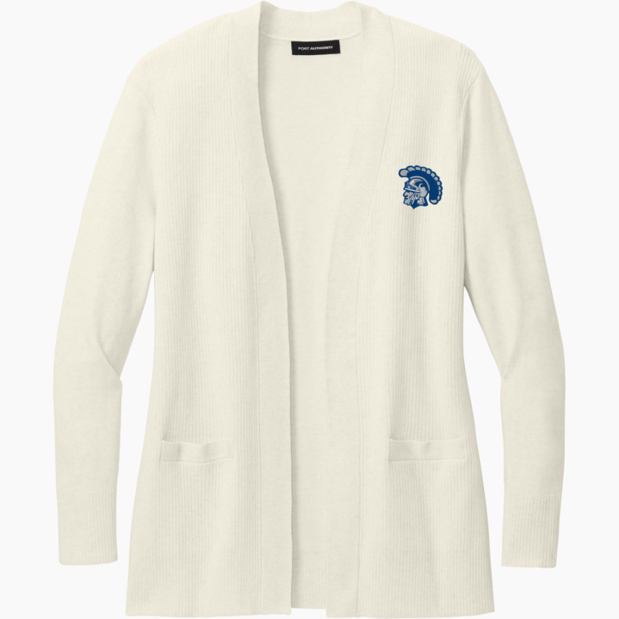 Ferndale Trojans <span class="pdp-name-mascot">Ferndale Trojans</span> Port Authority Women's Easy Care Open-Front Cardigan Sweater