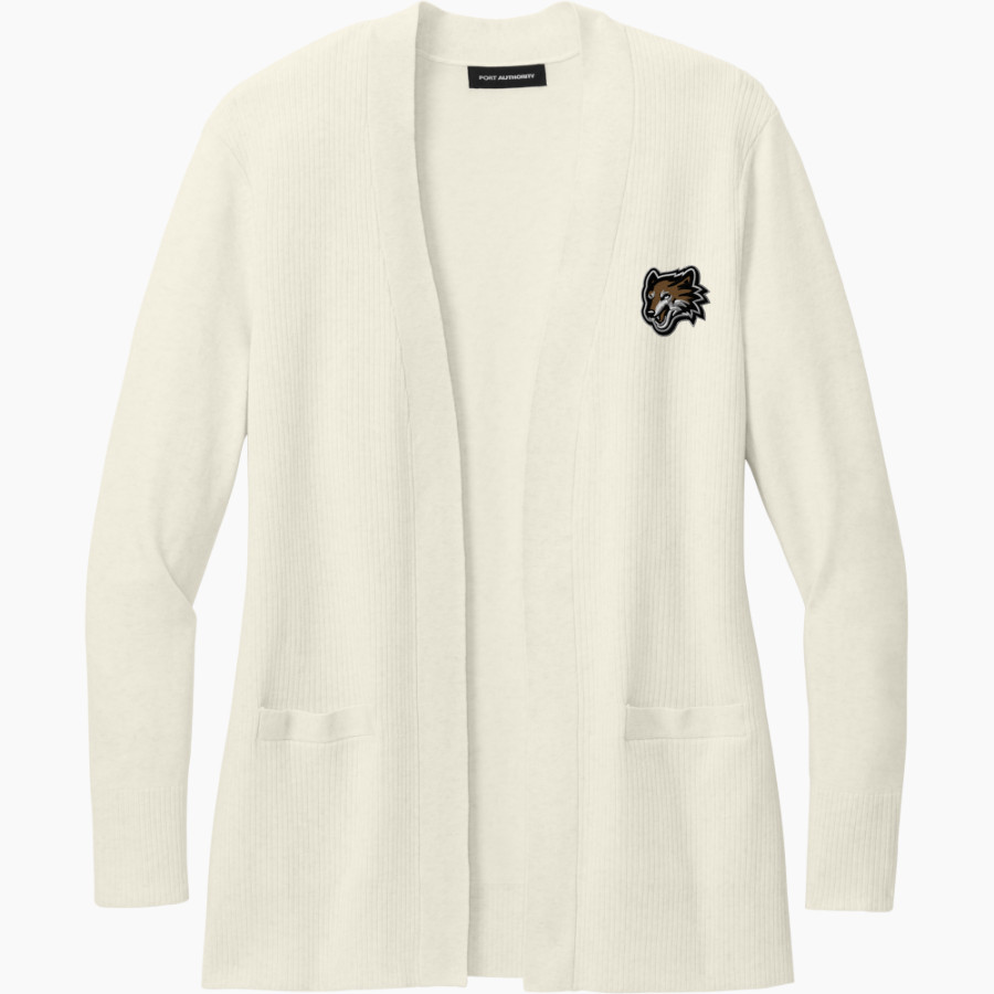ORANGE VISTA HIGH SCHOOL COYOTES <span class="pdp-name-mascot">ORANGE VISTA COYOTES</span> Port Authority Women's Easy Care Open-Front Cardigan Sweater