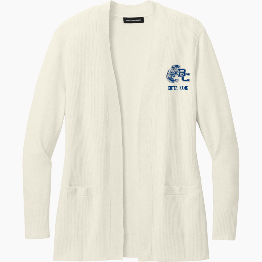 Butler County Bears <span class="pdp-name-mascot">Butler County Bears</span> Port Authority Women's Easy Care Open-Front Cardigan Sweater