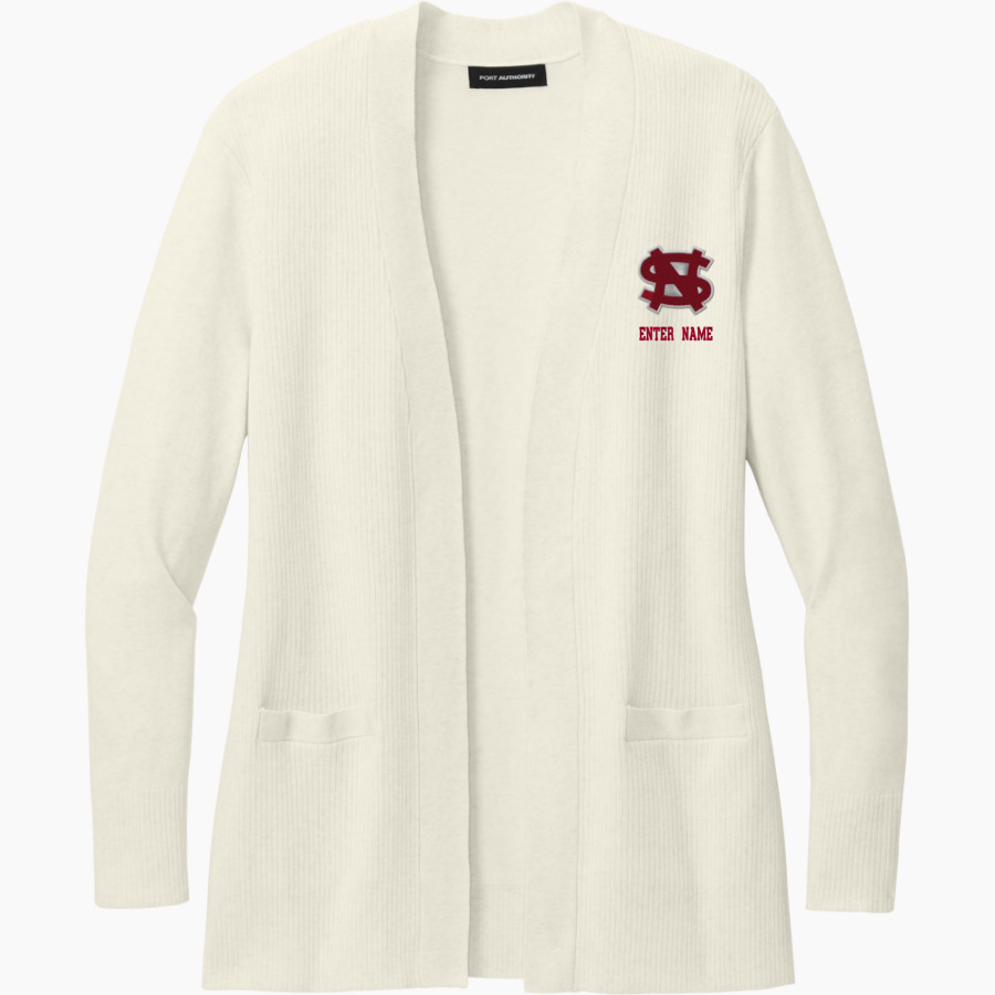 South Newton Rebels <span class="pdp-name-mascot">South Newton Rebels</span> Port Authority Women's Easy Care Open-Front Cardigan Sweater