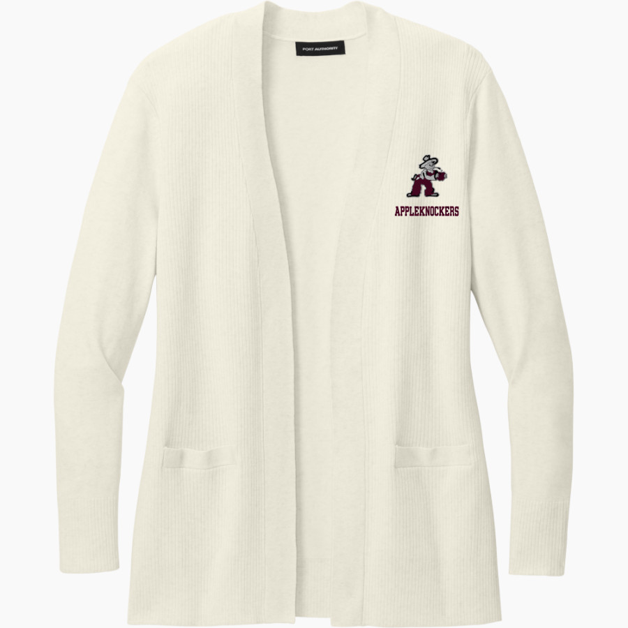 COBDEN HIGH SCHOOL APPLEKNOCKERS <span class="pdp-name-mascot">COBDEN APPLEKNOCKERS</span> Port Authority Women's Easy Care Open-Front Cardigan Sweater