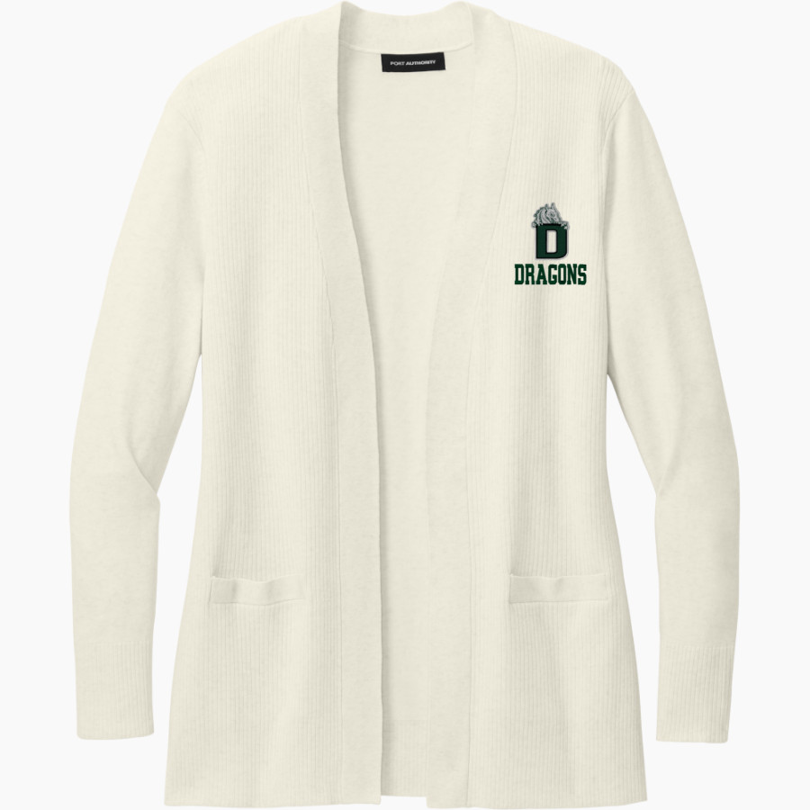 Delphian Dragons <span class="pdp-name-mascot">Delphian Dragons</span> Port Authority Women's Easy Care Open-Front Cardigan Sweater
