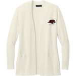 Goshen RedHawks <span class="pdp-name-mascot">Goshen RedHawks</span> Port Authority Women's Easy Care Open-Front Cardigan Sweater Front Thumbnail