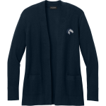 Grand Traverse Academy Mustangs <span class="pdp-name-mascot">Grand Traverse Academy Mustangs</span> Port Authority Women's Easy Care Open-Front Cardigan Sweater Front Thumbnail