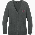 Nova Knights Port Authority Women's Easy Care Button-Up Cardigan Sweater Front Thumbnail
