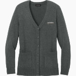 Frozen Ropes Natick Frozen Ropes Natick <span class="pdp-name-mascot">Frozen Ropes</span> Port Authority Women's Easy Care Button-Up Cardigan Sweater Front Thumbnail