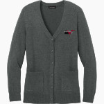 BVSA BOBBY VALENTINE'S SP <span class="pdp-name-mascot">BOBBY VALENTINE'S SPORTS ACADEMY</span> Port Authority Women's Easy Care Button-Up Cardigan Sweater Front Thumbnail