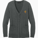 Ferris State Bulldogs <span class="pdp-name-mascot">Ferris State Bulldogs</span> Port Authority Women's Easy Care Button-Up Cardigan Sweater Front Thumbnail