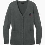 Oswalt Eagles Port Authority Women's Easy Care Button-Up Cardigan Sweater Front Thumbnail