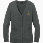 Manassas Park Cougars <span class="pdp-name-mascot">Manassas Park Cougars</span> Port Authority Women's Easy Care Button-Up Cardigan Sweater Front Thumbnail