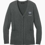 Legacy Eagles <span class="pdp-name-mascot">Legacy Charter Eagles</span> Port Authority Women's Easy Care Button-Up Cardigan Sweater Front Thumbnail