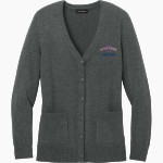 Ohio School For The Deaf Spartans <span class="pdp-name-mascot">Ohio School For The Deaf Spartans</span> Port Authority Women's Easy Care Button-Up Cardigan Sweater Front Thumbnail