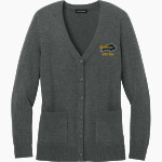 Elm Creek Buffaloes <span class="pdp-name-mascot">Elm Creek Buffaloes</span> Port Authority Women's Easy Care Button-Up Cardigan Sweater Front Thumbnail