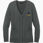 Goldsboro Cougars <span class="pdp-name-mascot">Goldsboro Cougars</span> Port Authority Women's Easy Care Button-Up Cardigan Sweater Front Thumbnail