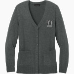 Pendleton Heights Arabians Online Store <span class="pdp-name-mascot">Pendleton Heights Arabians</span> Port Authority Women's Easy Care Button-Up Cardigan Sweater Front Thumbnail